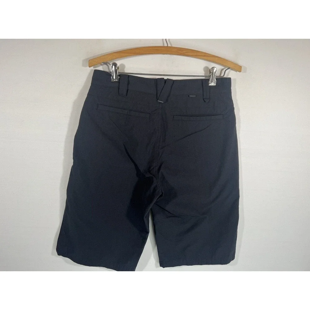 Oakley Mens Shorts 28 Black Performance Chino Hiking Golf Casual Lightweight